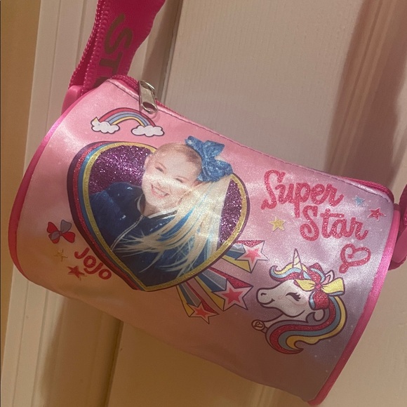 JoJo Siwa Pink Superstar Unicorn Bag - Picture 1 of 6